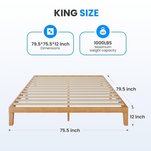 King size wood - king, 12